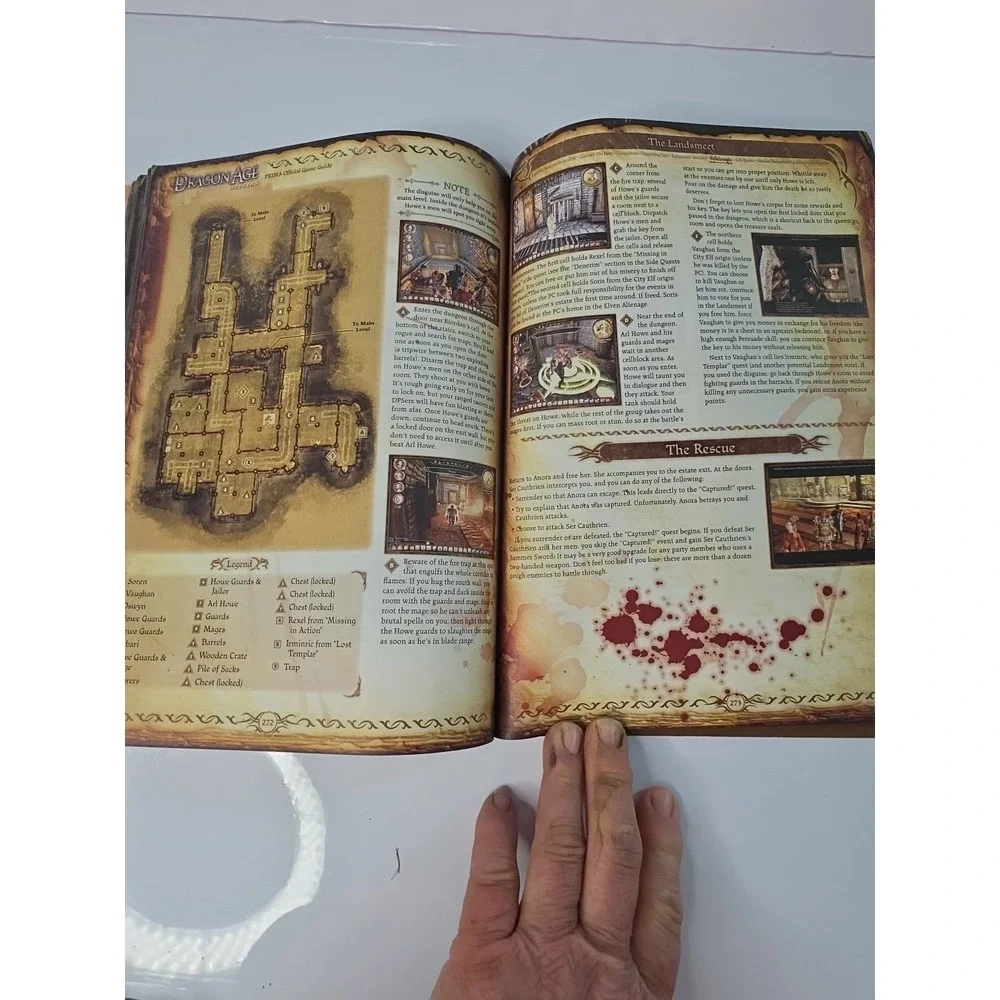 Dragon Age Origins Official Prima Game Guide Book Xbox 360 PS3 PC 2009‎